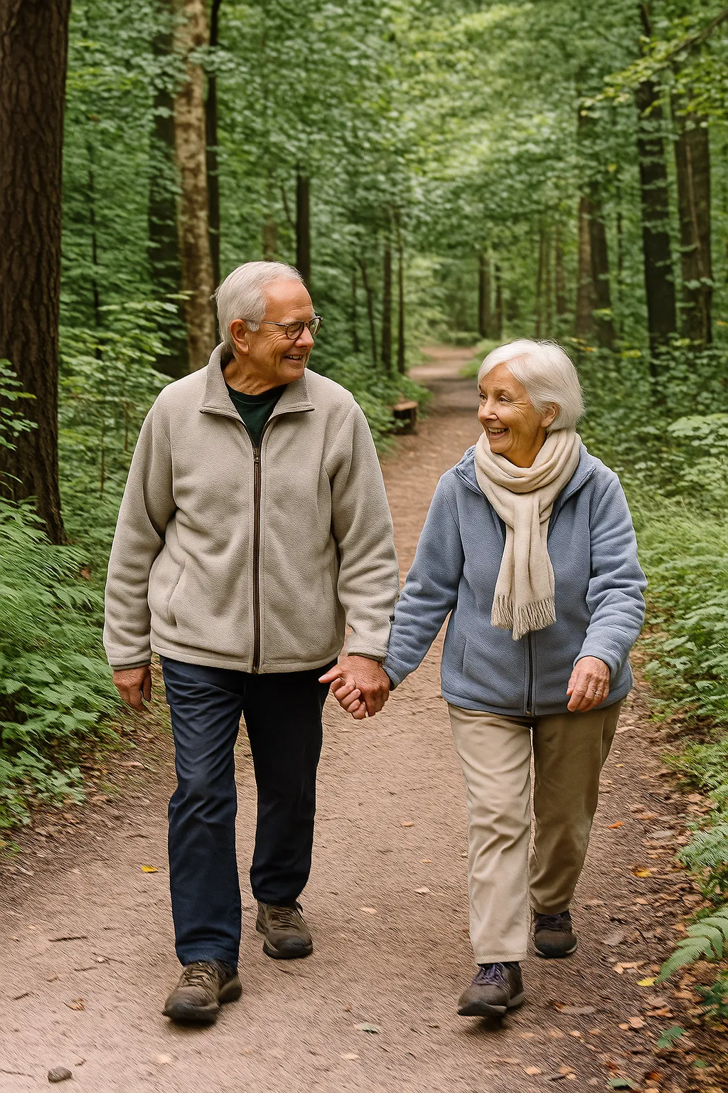 Waldspaziergänge für Senioren: Gesund, entspannt und naturnah