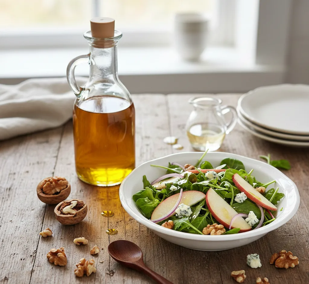 Walnussöl: Der Nährstoff-Star für Salate, Feinschmecker und Ihre Gesundheit