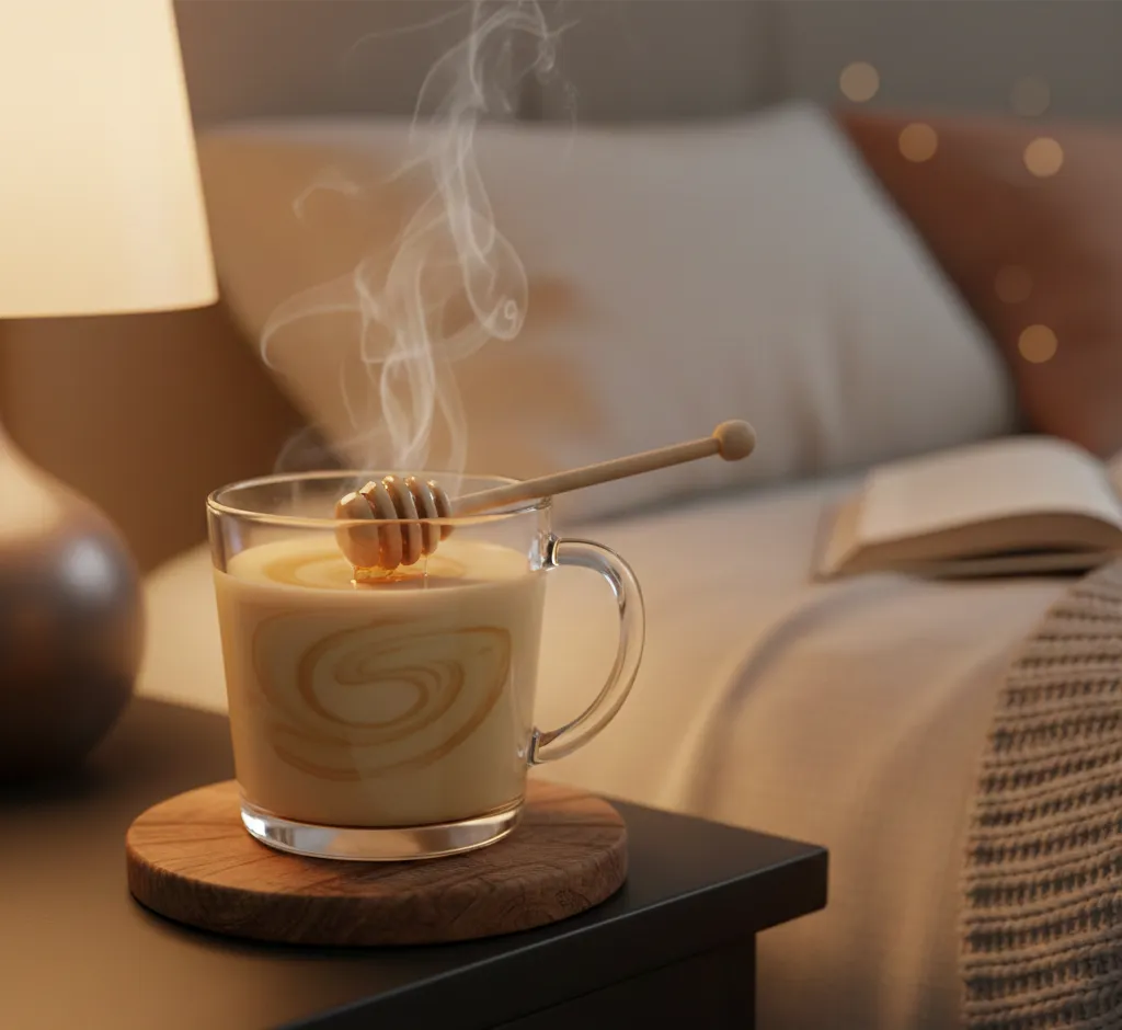 Warme Milch mit Honig: Ein altbewährtes Heilmittel und Schlummertrunk für Körper und Seele