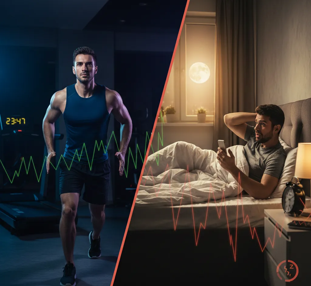 Warum späte körperliche Aktivität Deiner Gesundheit schaden kann