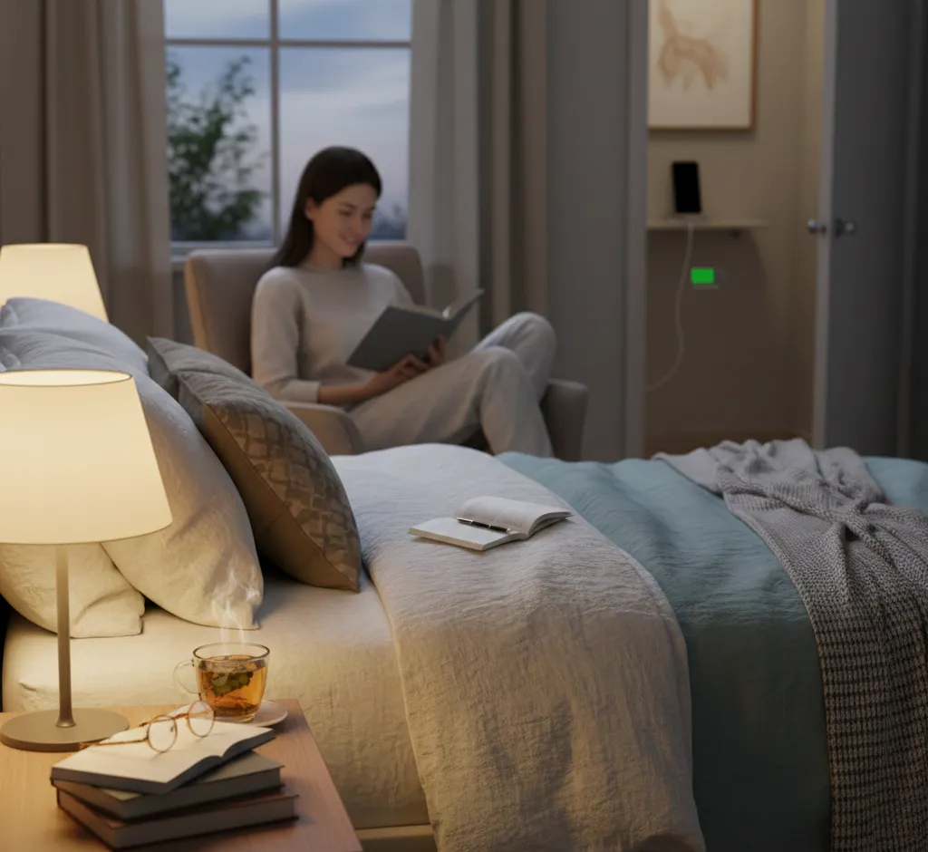 Warum weniger Bildschirmzeit vor dem Schlafengehen dein Leben verbessert