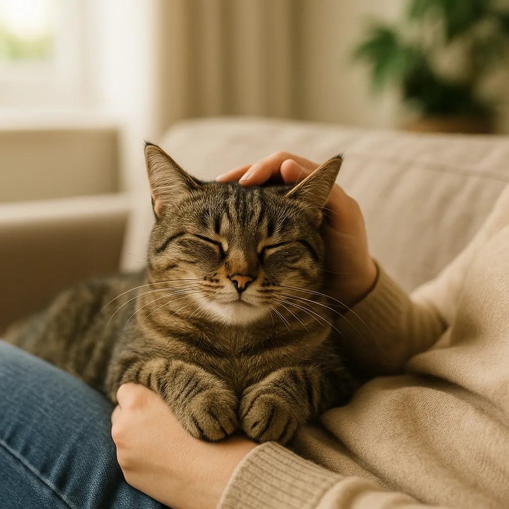 Wie Katzen helfen, Stress im Alltag zu reduzieren