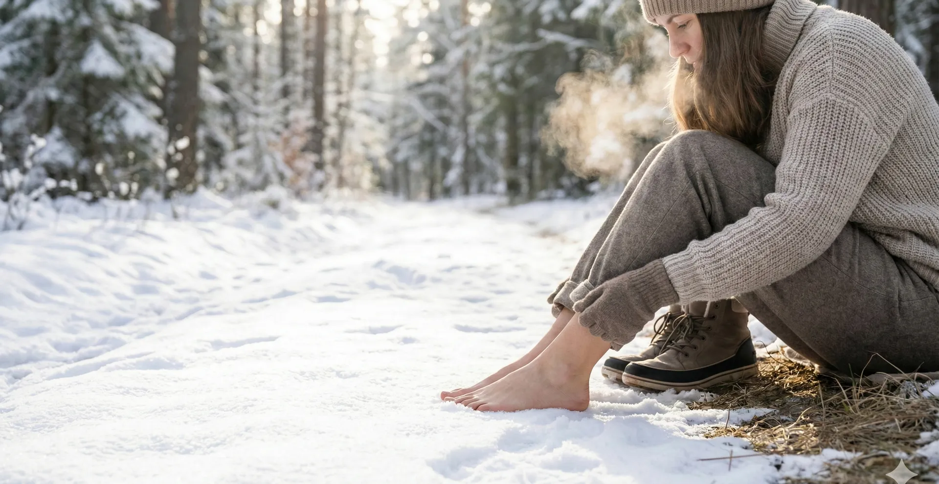Winterbarfußlaufen auf Schnee: Gesund, achtsam und sicher unterwegs