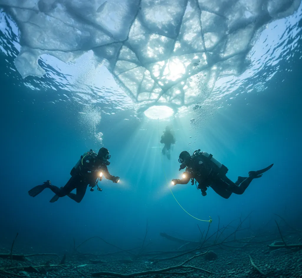 Wintertauchen: Vorbereitung, Ausrüstung und Sicherheit unter Eis und Kälte