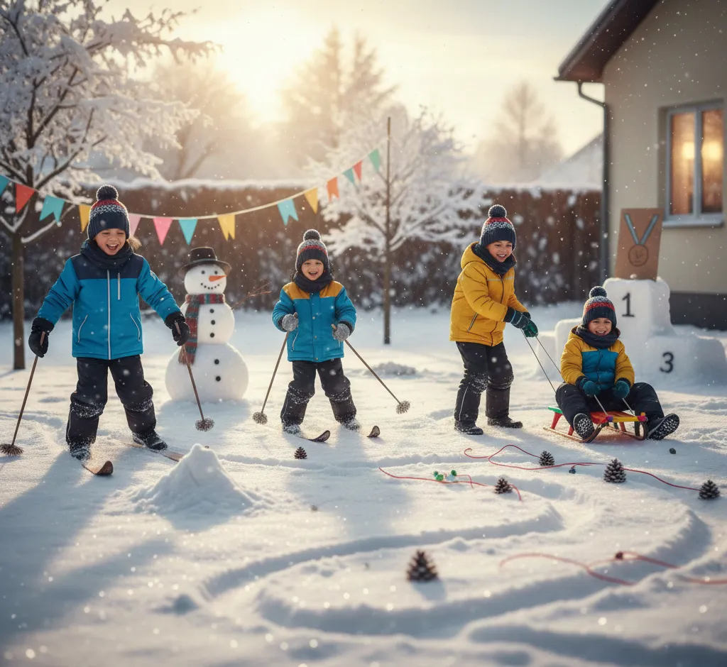 Winterzauber: Die ultimative Anleitung zum Erfinden eigener Kinder-Schneefestspiele